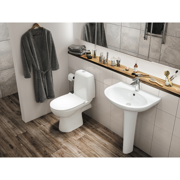 Унитаз напольный Santek Цезарь 655х370х769 (1WH302415)