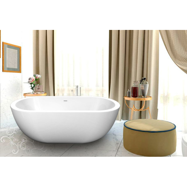 Ванна акриловая отдельно стоящая BelBagno 180x86 (BB13-1800) Ванна акриловая отдельно стоящая BelBagno 180x86 (BB13-1800)