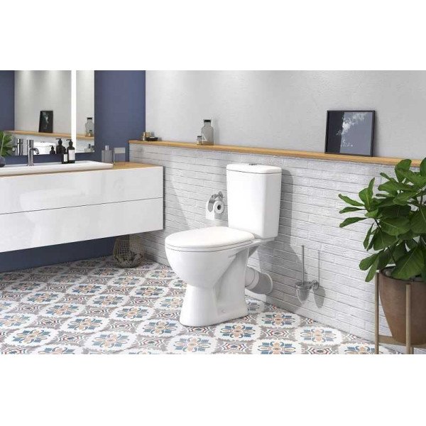 Унитаз-компакт Rosa Стиль с сиденьем (4630055558391) Унитаз-компакт Rosa Стиль с сиденьем (4630055558391)