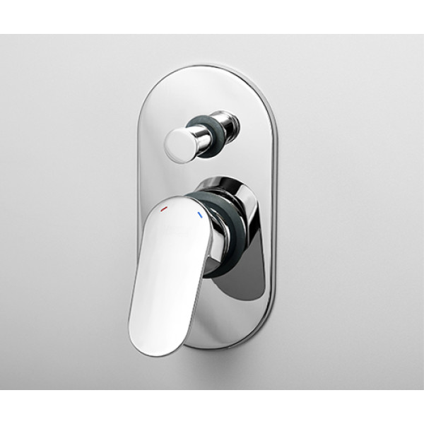 Смеситель для ванны и душа WasserKRAFT Donau встраиваемый (5361) Смеситель для ванны и душа WasserKRAFT Donau встраиваемый (5361)