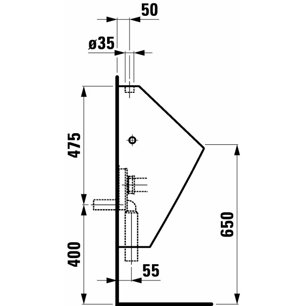 Писсуар подвесной Laufen Caprino 350х320х645 (8.4206.2.000.000.1) Писсуар подвесной Laufen Caprino 350х320х645 (8.4206.2.000.000.1)
