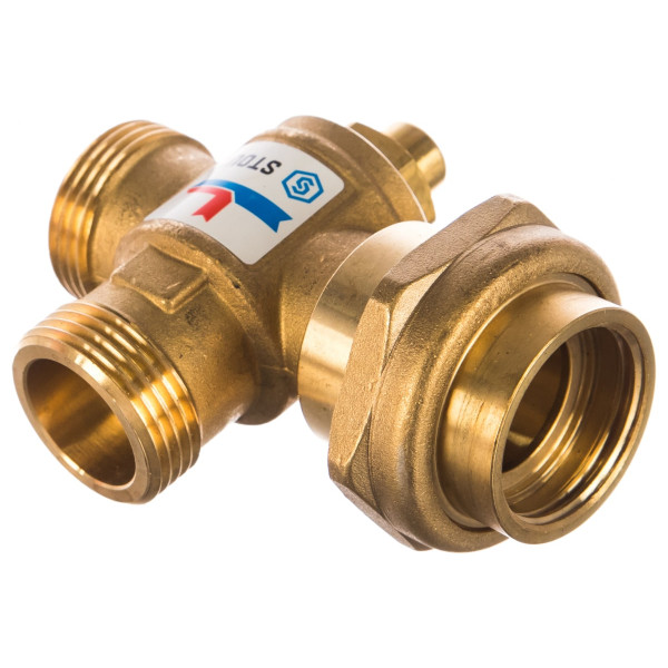 Вентиль термостатический смесительный Stout 1 1/2"Н*1 1/2"В*1"Н 60°C SVM-0050-326006 Вентиль термостатический смесительный Stout 1 1/2"Н*1 1/2"В*1"Н 60°C SVM-0050-326006