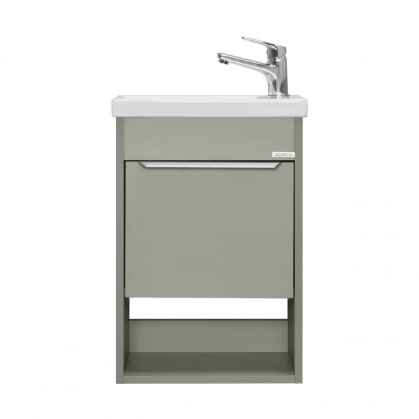 Тумба подвесная Aquaton Хоуп 384x212x550 зеленый (1.A287.1.01H.P9D.0)