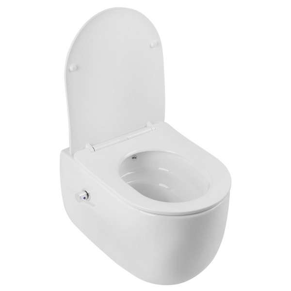 Унитаз-биде Abber Bequem 360x495x360 белый (AC1104TNS)