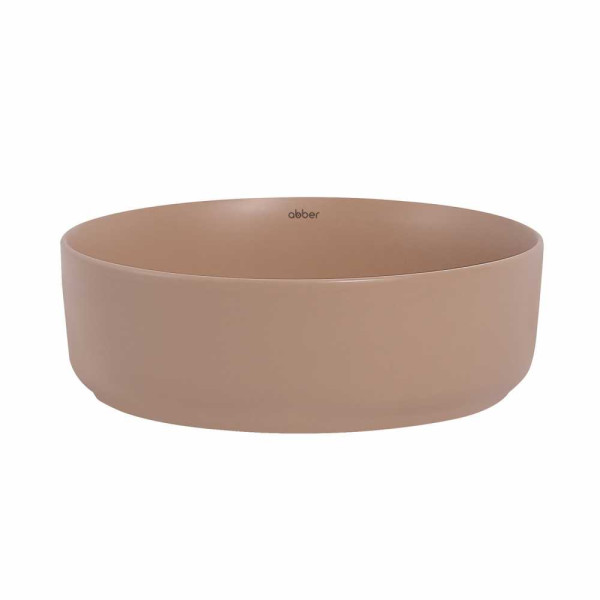 Раковина накладная Abber Bequem бежевая матовая (AC2108MBB) Раковина накладная Abber Bequem бежевая матовая (AC2108MBB)
