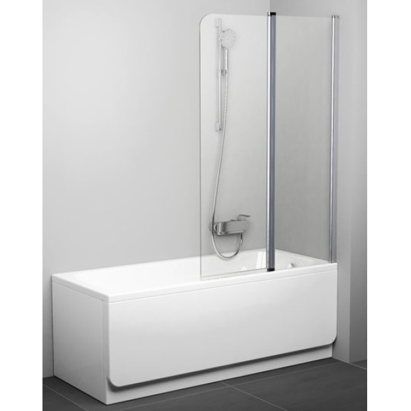 Душевая шторка на ванну Ravak Chrome CVS2-100 100х150 стекло transparent, профиль хром R (7QRA0U00Z1) Душевая шторка на ванну Ravak Chrome CVS2-100 100х150 стекло transparent, профиль хром R (7QRA0U00Z1)