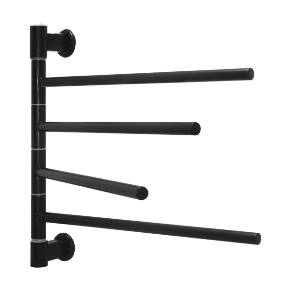 Полотенцесушитель электрический Energy I chrome 540х550 черный матовый