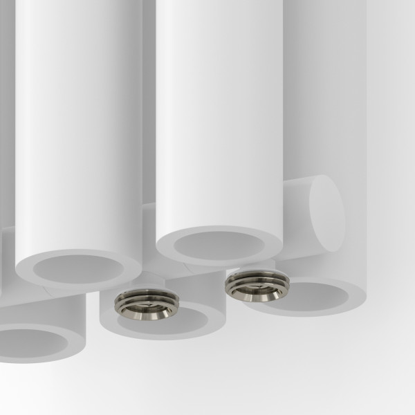 Стальной радиатор Сунержа Эталон-00 EU50 1800x341 5 секции матовый белый (30-0335-1805)