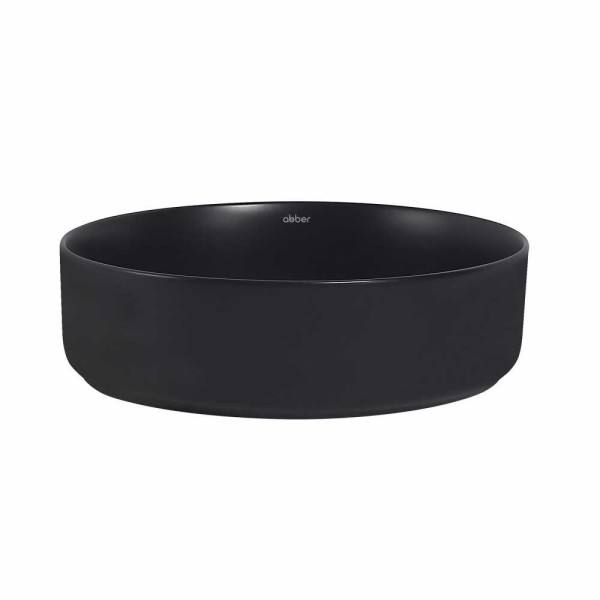 Раковина накладная Abber Bequem черная матовая (AC2109MB) Раковина накладная Abber Bequem черная матовая (AC2109MB)