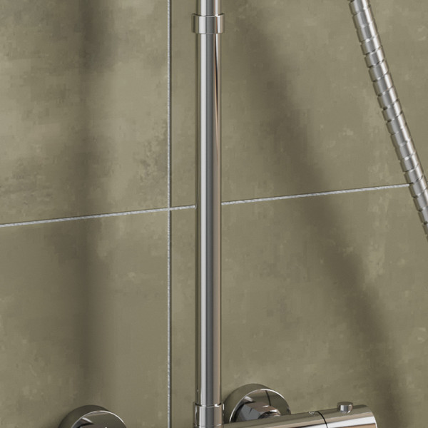 Удлинитель душевой штанги Milardo Ideal Spa 25x25x30 хром (ILS30CRM38)