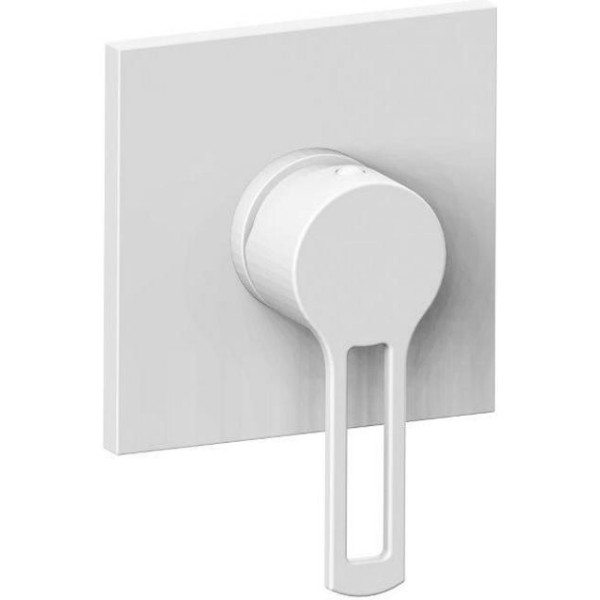 Смеситель для душа Paffoni Ringo с внутренней частью, белый (RIN010BO/M) Смеситель для душа Paffoni Ringo с внутренней частью, белый (RIN010BO/M)