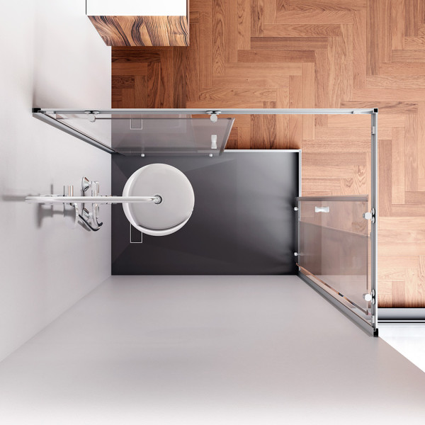 Душевой уголок AM.PM Sunny 118,3x78,3x190 стекло прозрачное, профиль хром матовый (W87G-403-12080-MT) Душевой уголок AM.PM Sunny 118,3x78,3x190 стекло прозрачное, профиль хром матовый (W87G-403-12080-MT)