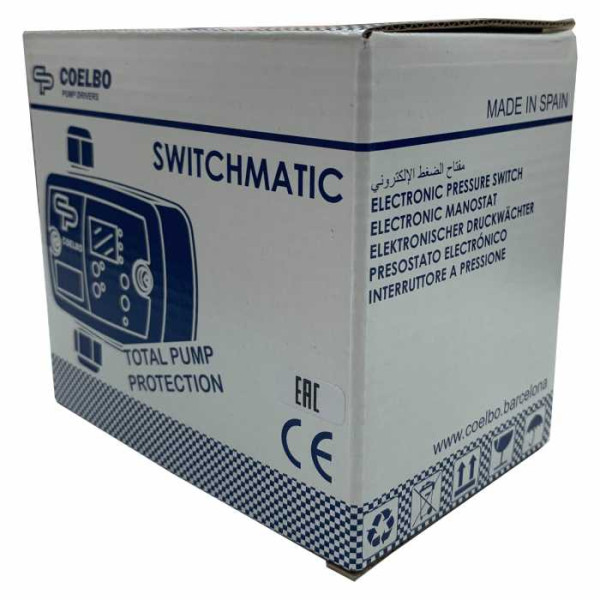 Блок управления насосом Coelbo электронный SWITCHMATIC 2 (U480040) Блок управления насосом Coelbo электронный SWITCHMATIC 2 (U480040)