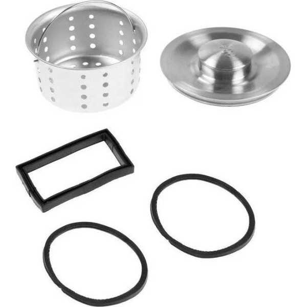 Мойка для кухни врезная Gerhans 60x50x22 нерж. сталь 3 мм, сифон (K36050)