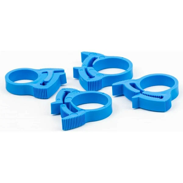 Хомут силовой 20-16 мм Страйк Клип-Трек многоразовый (4 шт) (А003.010.0420)