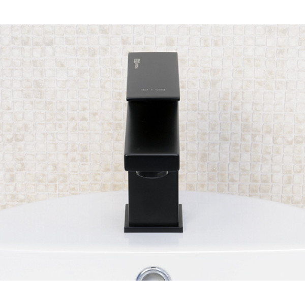 Смеситель для раковины WasserKRAFT Abens черный матовый (2003)