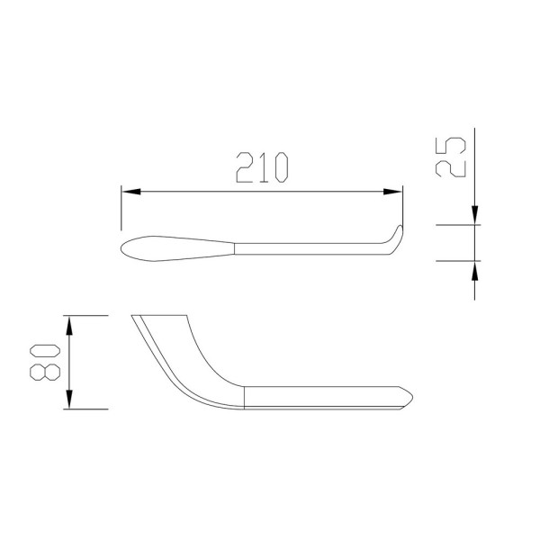 Бумагодержатель Abber Nord сатин (AA1531SP)