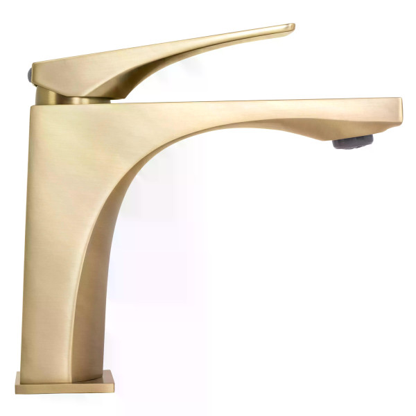 Смеситель для раковины Rea Joe золото матовое (REA-B8990) Смеситель для раковины Rea Joe золото матовое (REA-B8990)