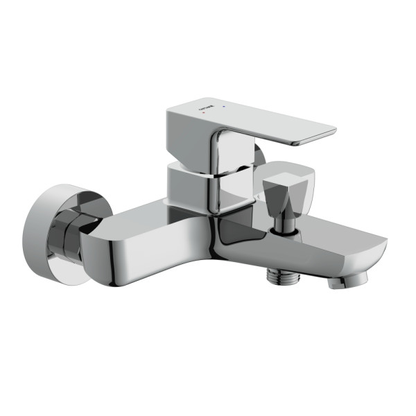 Смеситель для ванны и душа Cersanit Geo хром (А63040)