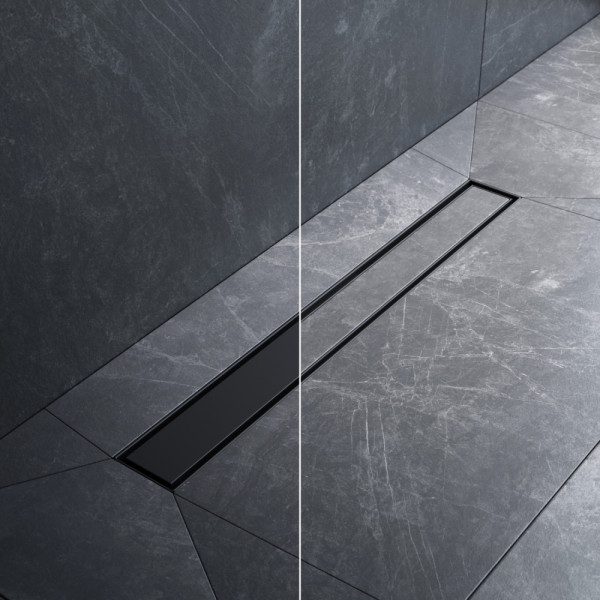 Душевой лоток AM.PM MasterFlow линейный универс затвор Tile 60 см черн мат (W01SC-U11-060-04BM) Душевой лоток AM.PM MasterFlow линейный универс затвор Tile 60 см черн мат (W01SC-U11-060-04BM)