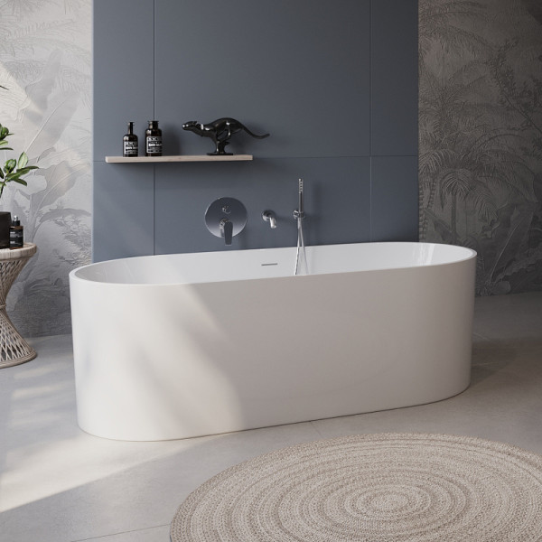 Ванна акриловая BelBagno 170x80 белая (BB705-1700-800)