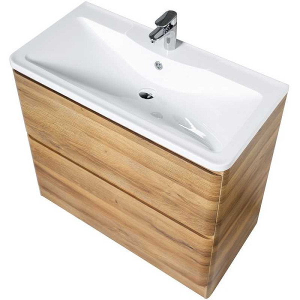 Тумба напольная BelBagno Albano 80 Rovere Rustico (ALBANO-800-2C-PIA-RR)