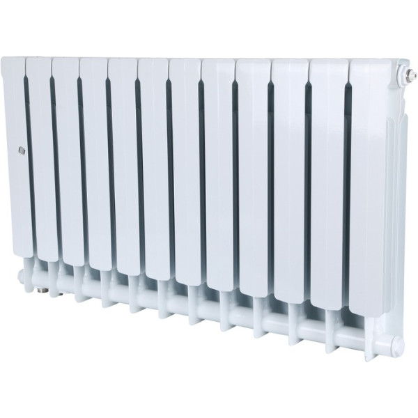 Радиатор биметаллический Stout Space 500 12 секций (нижнее правое подключение RAL9016) (SRB-0320-050012) Радиатор биметаллический Stout Space 500 12 секций (нижнее правое подключение RAL9016) (SRB-0320-050012)