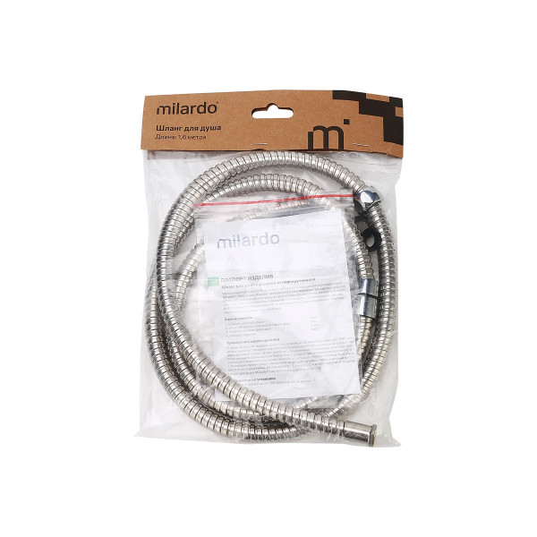 Шланг для душа 1600 мм EPDM Milardo (130S160M19)