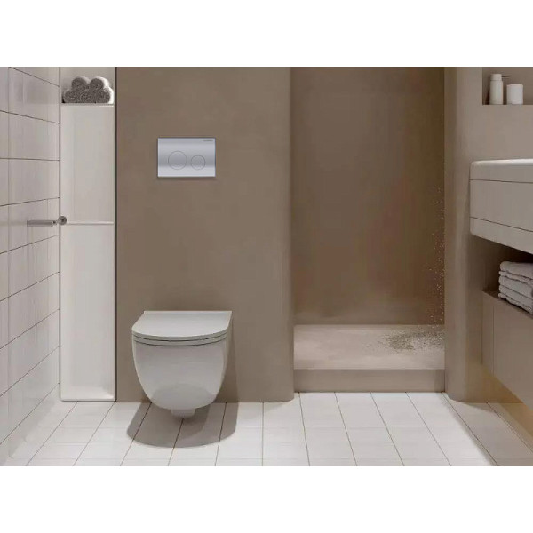 Клавиша смывная Azario хром глянцевый (AZ-ИУ00011)