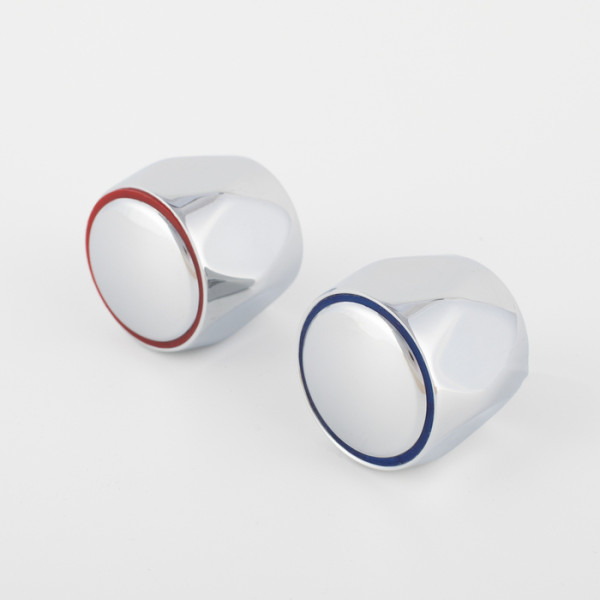 Маховик для смесителя 8x24 круглый хром комплект 2 шт Iddis (991RN241SM)