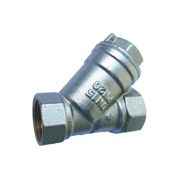 Фильтр косой 1 1/2" ВВ Kromwell никель (KW.400.08) Фильтр косой 1 1/2" ВВ Kromwell никель (KW.400.08)