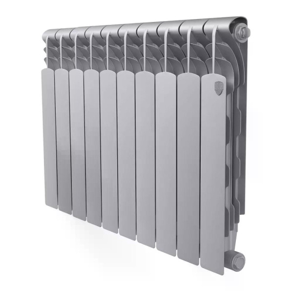 Радиатор биметаллический Royal Thermo Revolution B 500 Серебристый (10 секций) (RTRBS3050010) Радиатор биметаллический Royal Thermo Revolution B 500 Серебристый (10 секций) (RTRBS3050010)