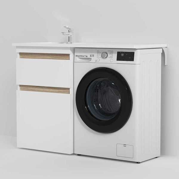Раковина встраиваемая AM.PM X-Joy 120x50 белый глянец (M85AWPL1201WG)