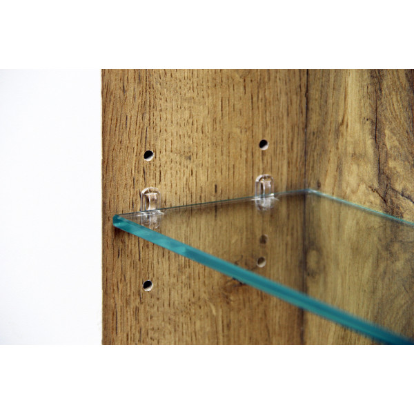 Шкаф зеркальный Bruno 80 универсальный Домино (DBr2905HZ)