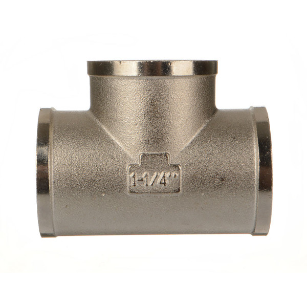 Тройник 1 1/4" TeRma (никель) (06114)