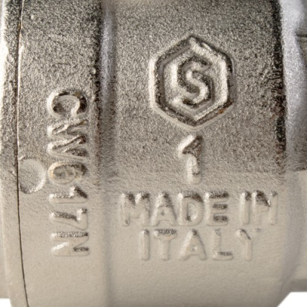 Кран 1" ВВ шаровый Stout (черная бабочка, полнопроходной) SVB-0002-000025