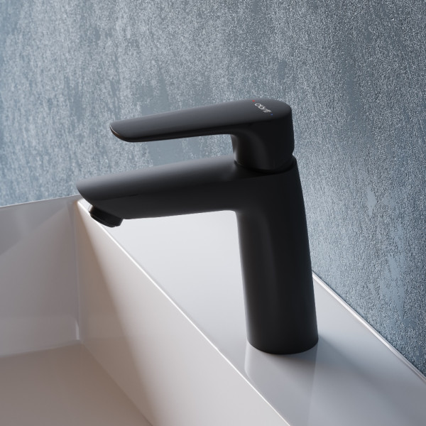 Смеситель для раковины Dorff Prime New черный (D40102122)