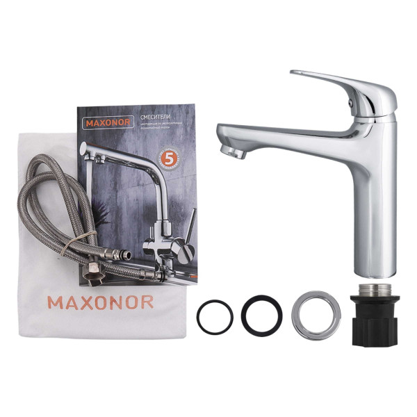 Смеситель для раковины Maxonor (MN1177)