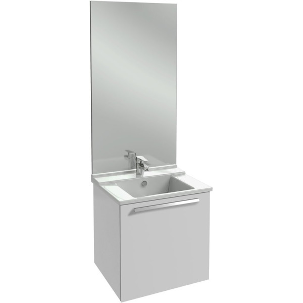 Тумба подвесная Jacob Delafon Struktura 57 белый глянец (EB1284-N18)