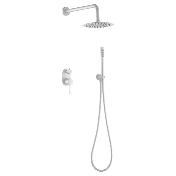 Душевая система Boheme Uno MW (белый) (464-MW)