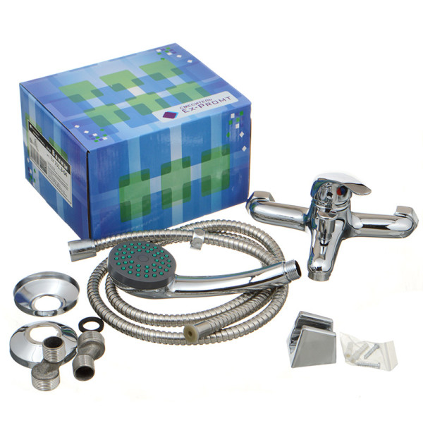 Смеситель для ванны и душа Ex-promt Simple хром (Ex151.3-04)