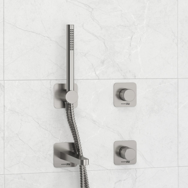 Смеситель для ванны и душа WasserKRAFT хром (A6451.296.298.275.100.276)