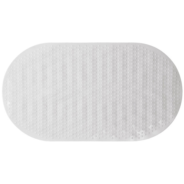 Коврик для ванной Melodia ПВХ Ellipse овал 67x36cм кремовый (MK010)