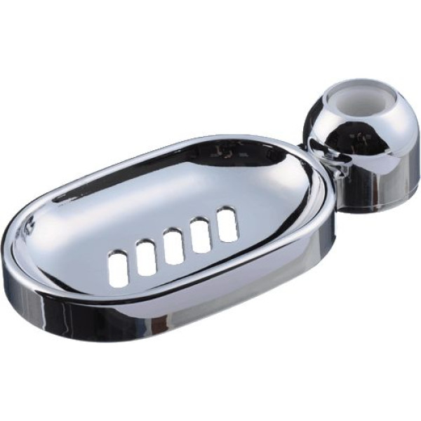 Стойка для душа Melodia с мыльницей 700 мм нерж., ABS, хром (MKP20117BL)