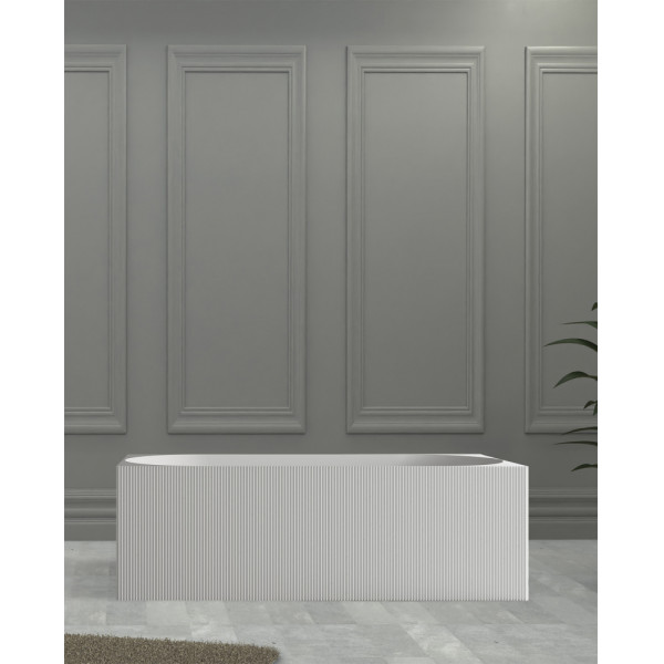 Ванна из искусственного камня Abber Stein 170x75 белая матовая (AS9603)