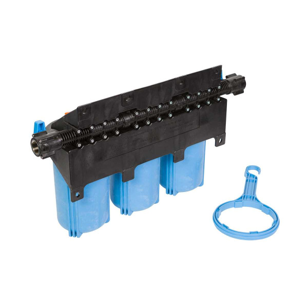 Фильтр колбовый трехступенчатый 1" 10 BB Джилекс 1 М 10" Т3 (торцевое подключение) (9058)