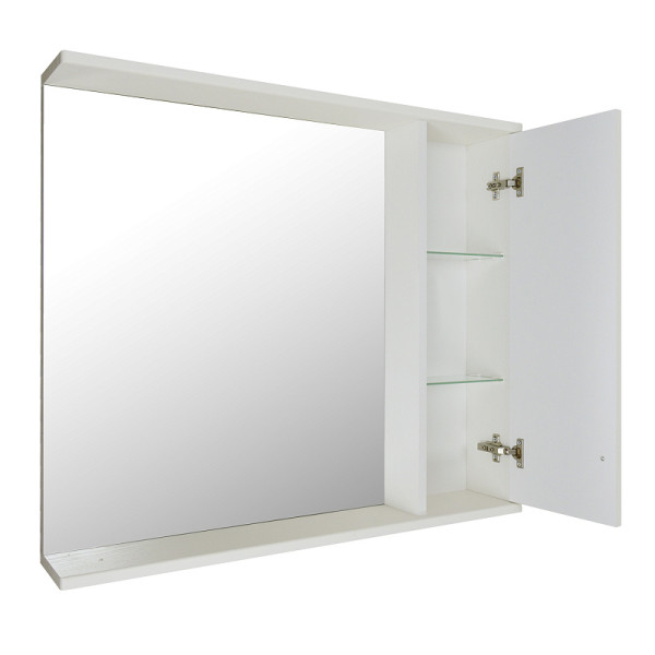 Шкаф зеркальный Loranto Janet 80 80х70х14 ольха (CS0049713)