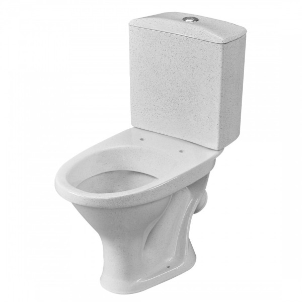 Унитаз-компакт Santeri Вест крап на белом 375x626x780 с сиденьем полипропилен крап на белом (1.P201.8.S01.00B.F)