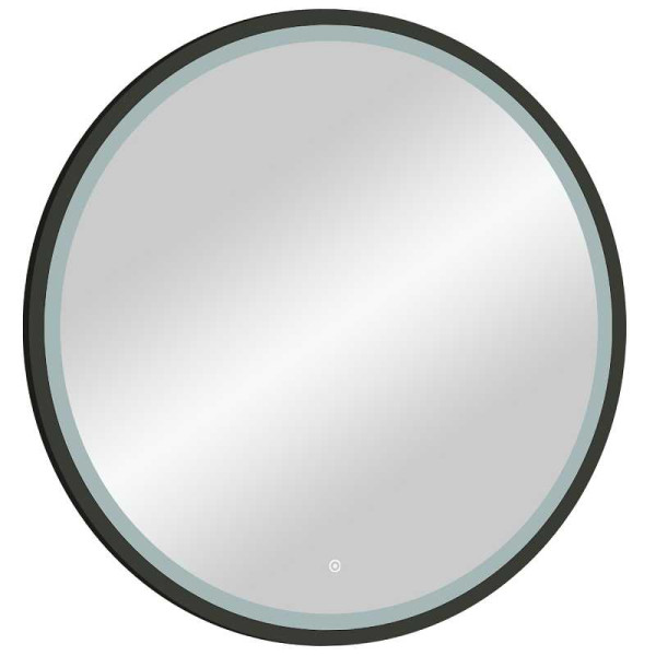 Зеркало с подсветкой Континент Style Black Led D 800 (ЗЛП2254) Зеркало с подсветкой Континент Style Black Led D 800 (ЗЛП2254)