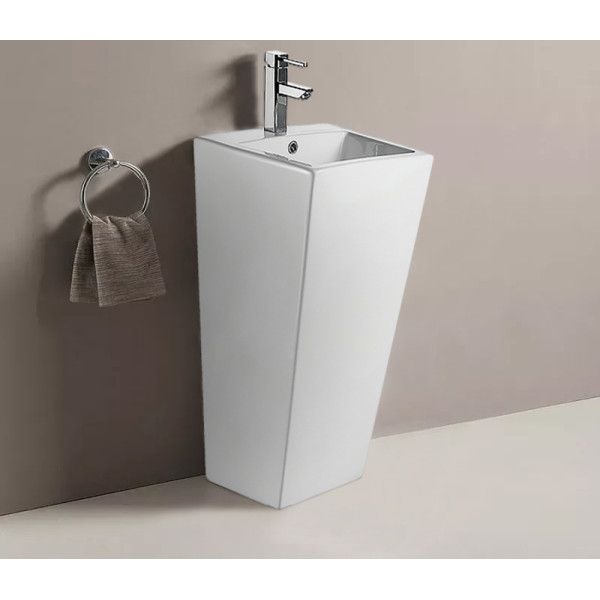 Раковина напольная Azario 440x38x83,5 белая (AZ-303) Раковина напольная Azario 440x38x83,5 белая (AZ-303)